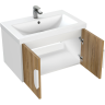 Тумба под раковину подвесная CERSANIT COMO 70 для COMO 70 орех 69342